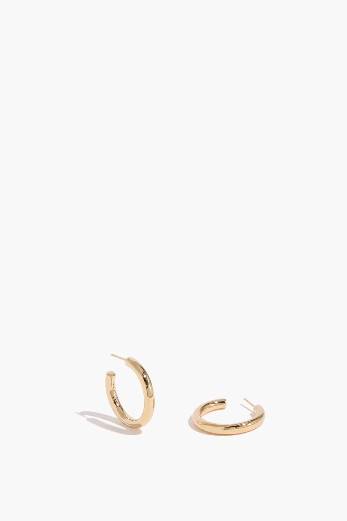 Chunky Hoops in Gold by OTIUMBERG