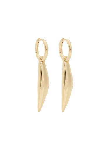 Cinder 14kt gold vermeil drop earrings by OTIUMBERG