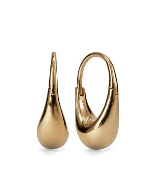 roscida drop hoop earrings by OTIUMBERG