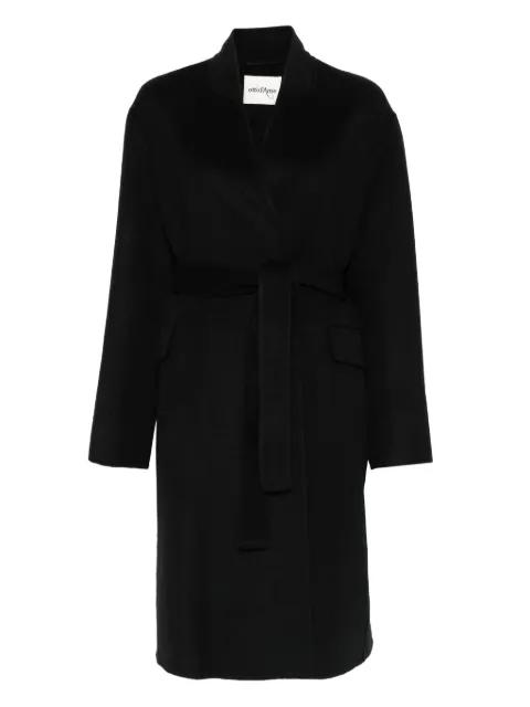 belted wrap coat by OTTOD'AME
