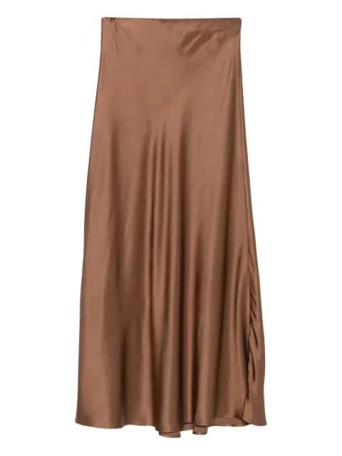 satin bias-cut skirt by OTTOD'AME