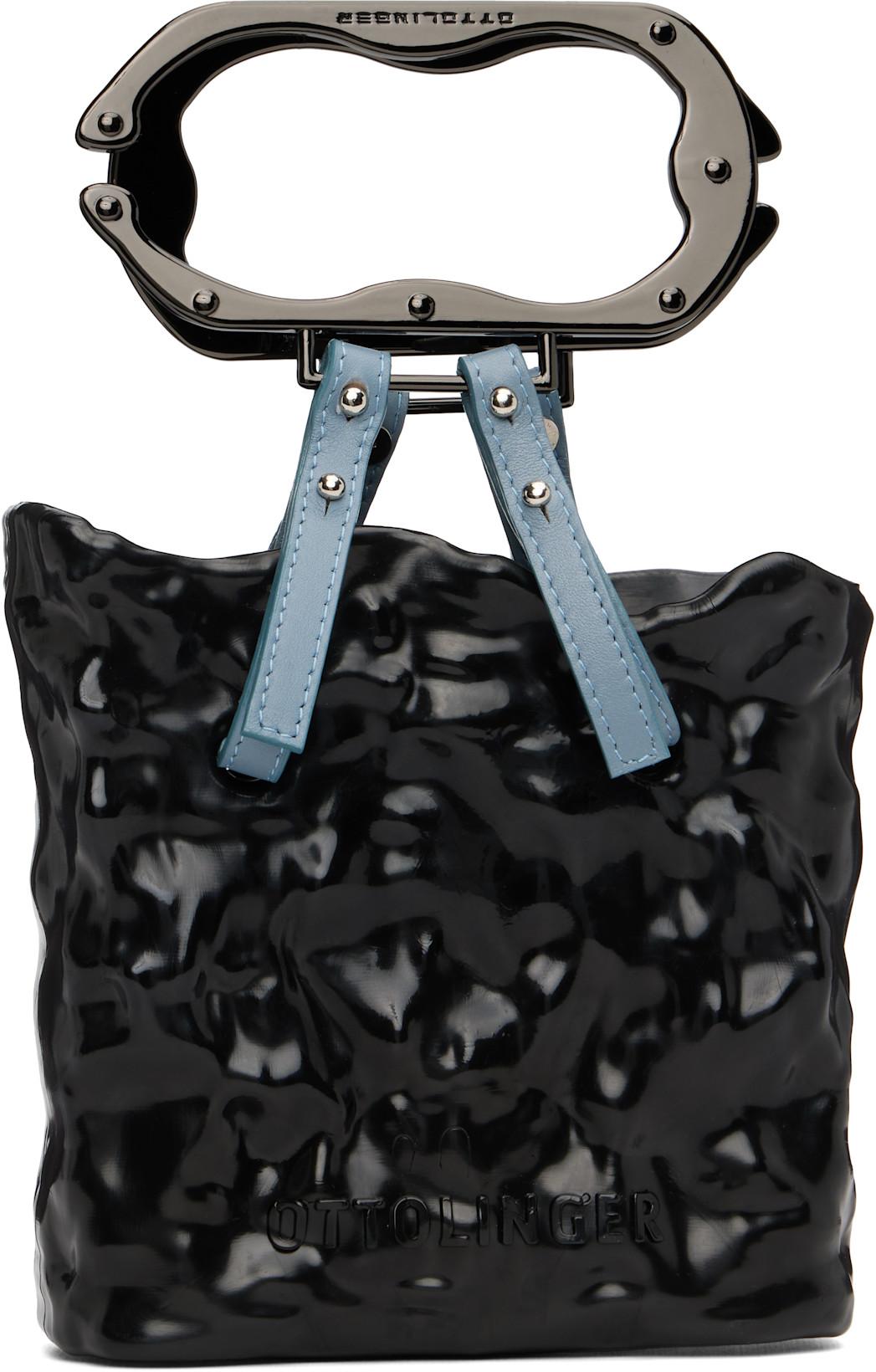 Black C Band Signature Ceramic Bag by OTTOLINGER