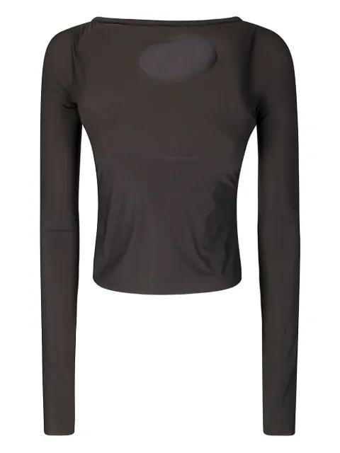 Sculpted Donut long-sleeve top by OTTOLINGER