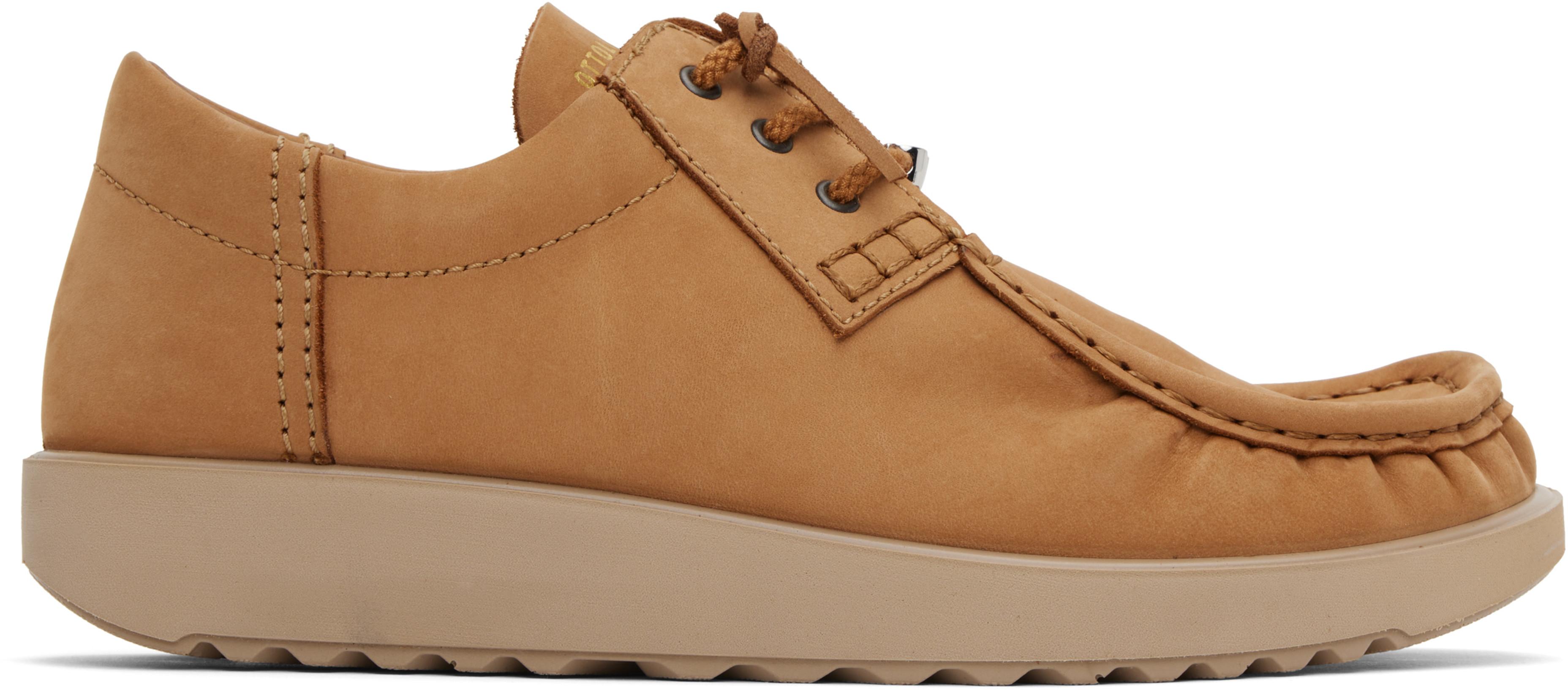 Tan ECCO.kollektive Edition Joke Lace Sneakers by OTTOLINGER Tan ECCO.kollektive Edition Joke Lace Sneakers by OTTOLINGER