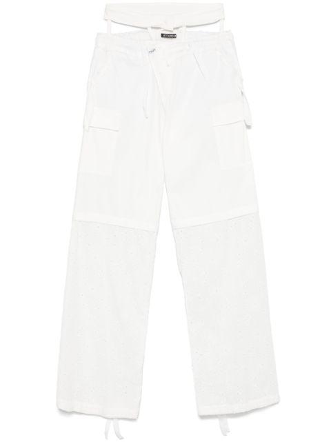 baggy cargo trousers by OTTOLINGER