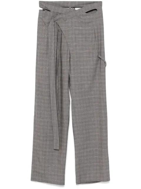 checked trousers by OTTOLINGER