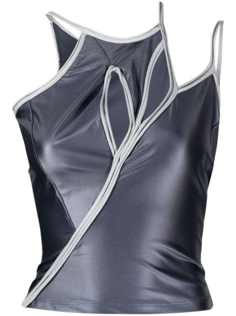 cut-out vest top by OTTOLINGER