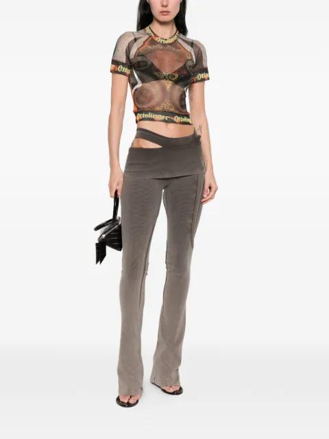 cutout trousers by OTTOLINGER
