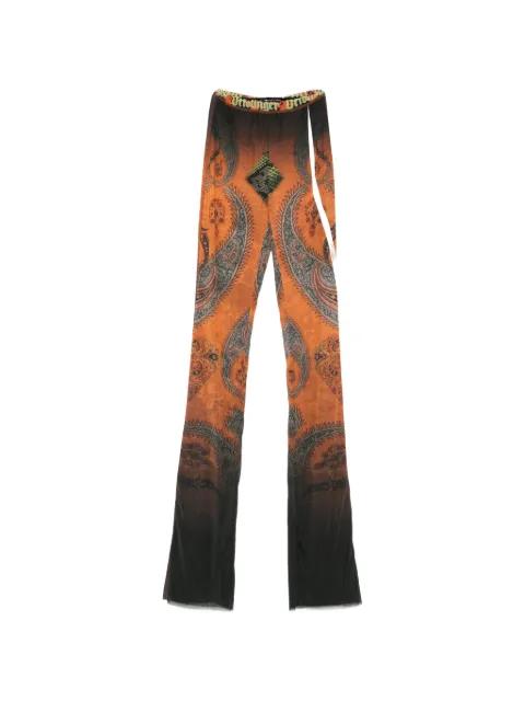paisley-print trousers by OTTOLINGER