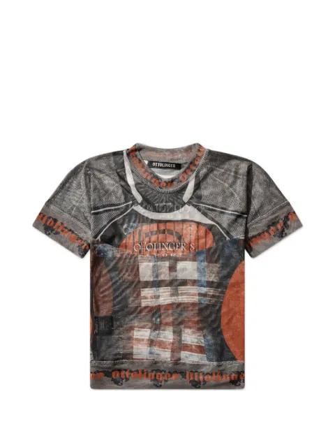 patterned T-shirt by OTTOLINGER