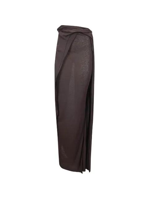 slitted wrap skirt by OTTOLINGER