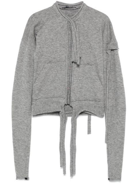 strappy cardigan by OTTOLINGER