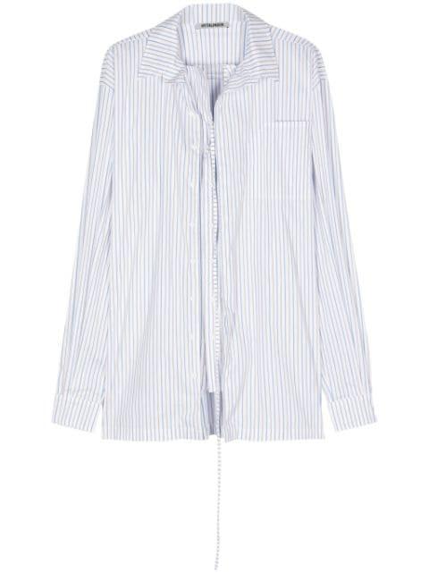 textured striped shirt by OTTOLINGER