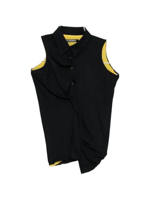 twisted reversible shirt by OTTOLINGER