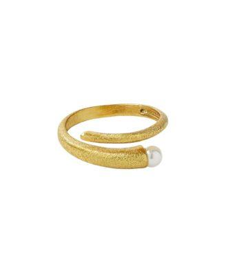 Avalon Pearl Stacking Ring by OTTOMAN HANDS