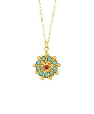 Beaded Pendant Necklace by OTTOMAN HANDS