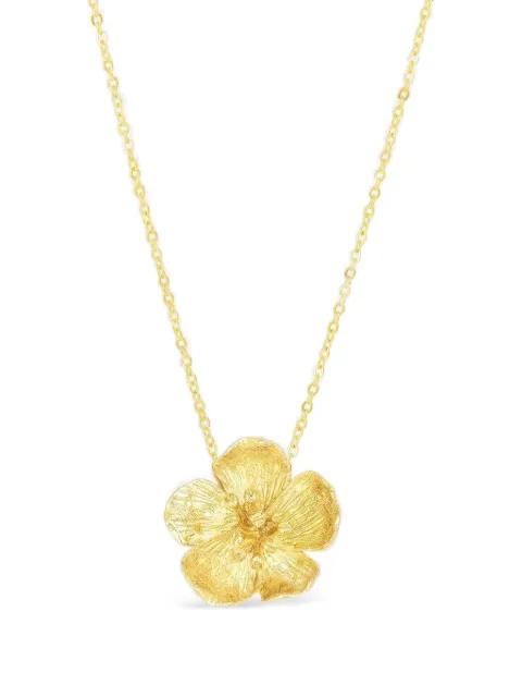 Buttercup flower-pendant necklace by OTTOMAN HANDS