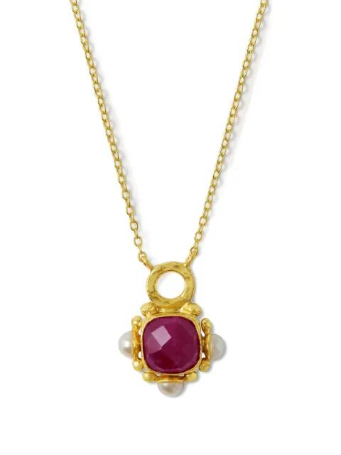 Esther ruby pendant necklace by OTTOMAN HANDS