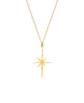 Gold Northern Star Necklace by OTTOMAN HANDS