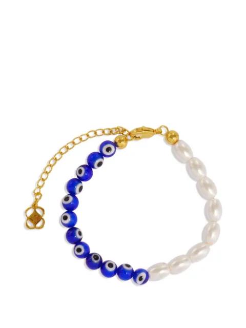 Mila pearl-beaded bracelet by OTTOMAN HANDS