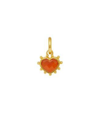 Onyx Heart Charm by OTTOMAN HANDS