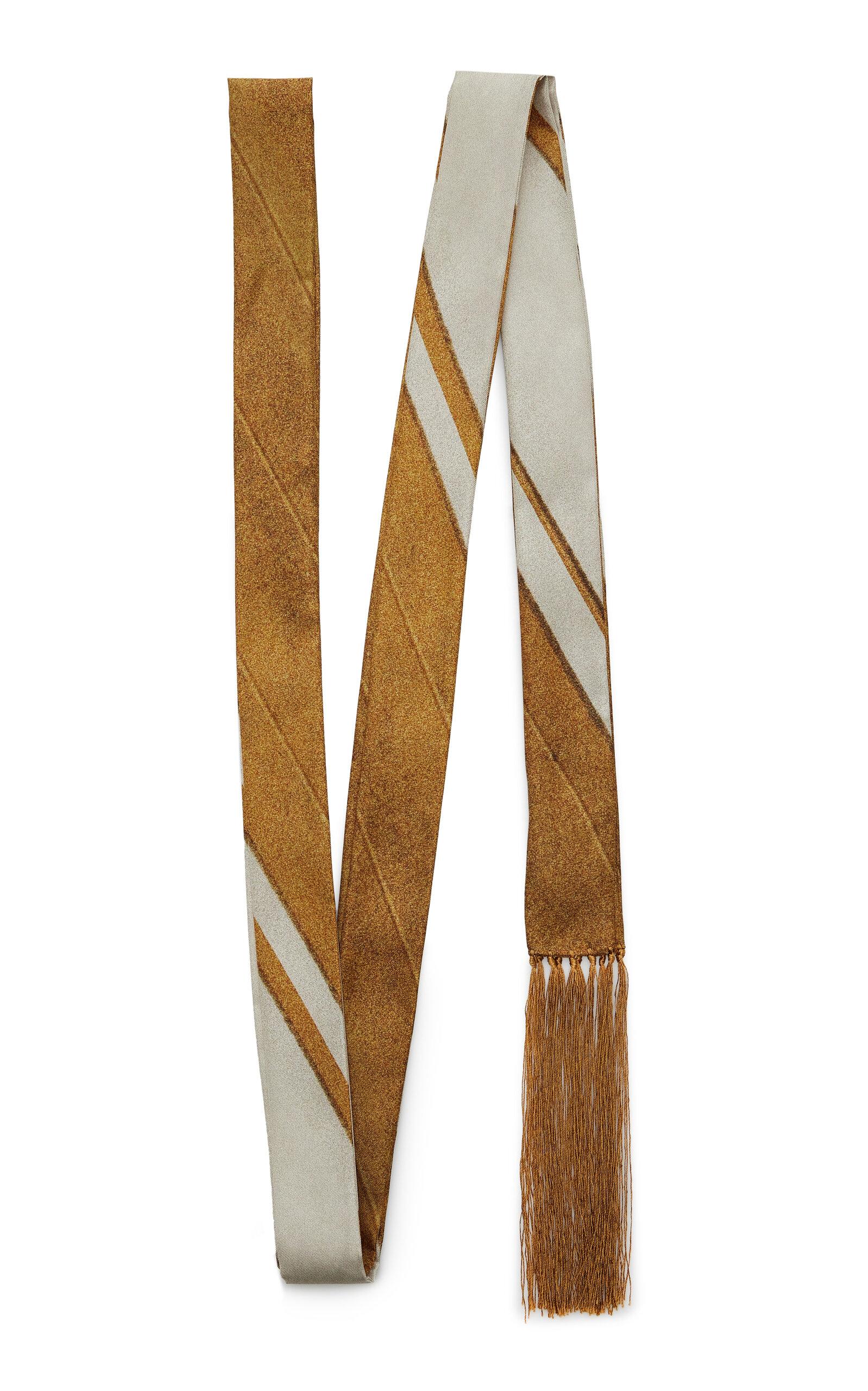 Otzio Breton Fringed Silk Scarf - Moda Operandi by OTZIO