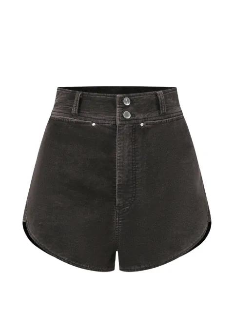 high-waisted shorts by OUDE WAAG