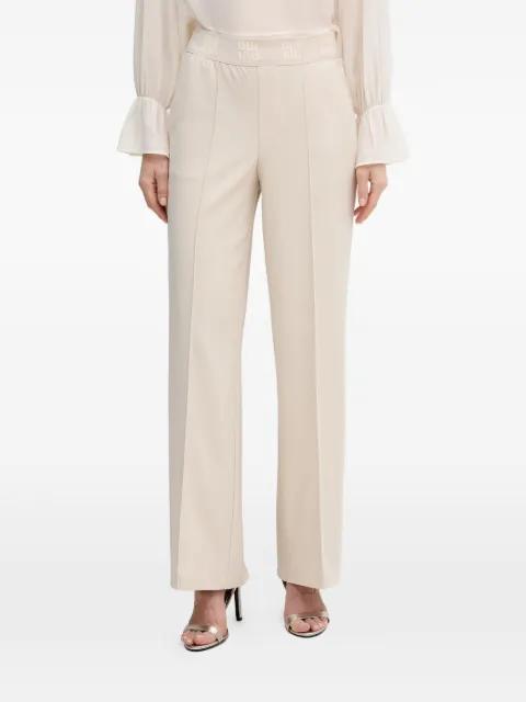 logo trousers by OUI