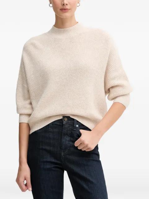 mock-neck sweater by OUI