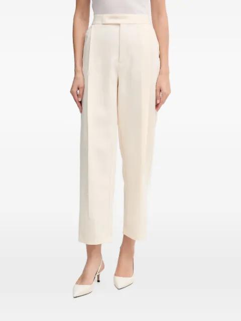 pleated trousers by OUI