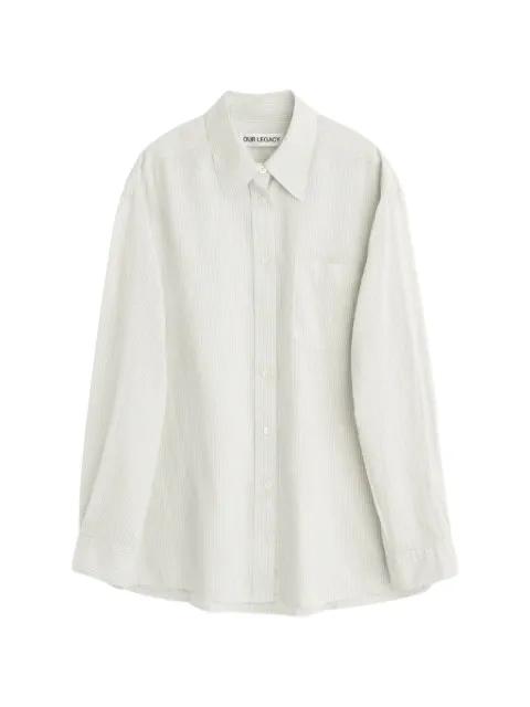 Above stripe pocket shirt by OUR LEGACY