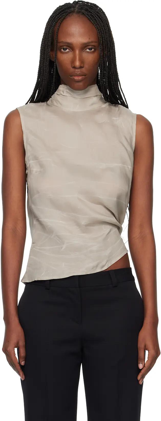Beige Virtuous Blouse by OUR LEGACY