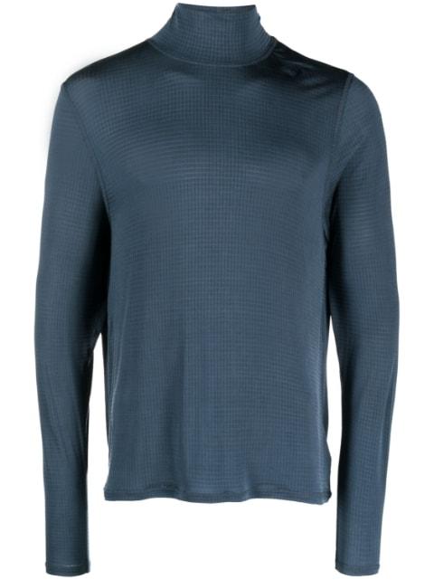 Bend high-neck ripstop T-shirt by OUR LEGACY
