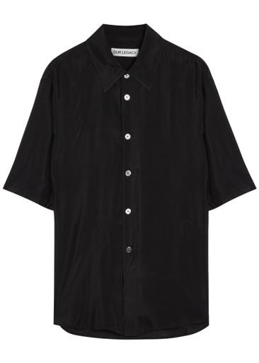 Beyond brushed satin shirt by OUR LEGACY