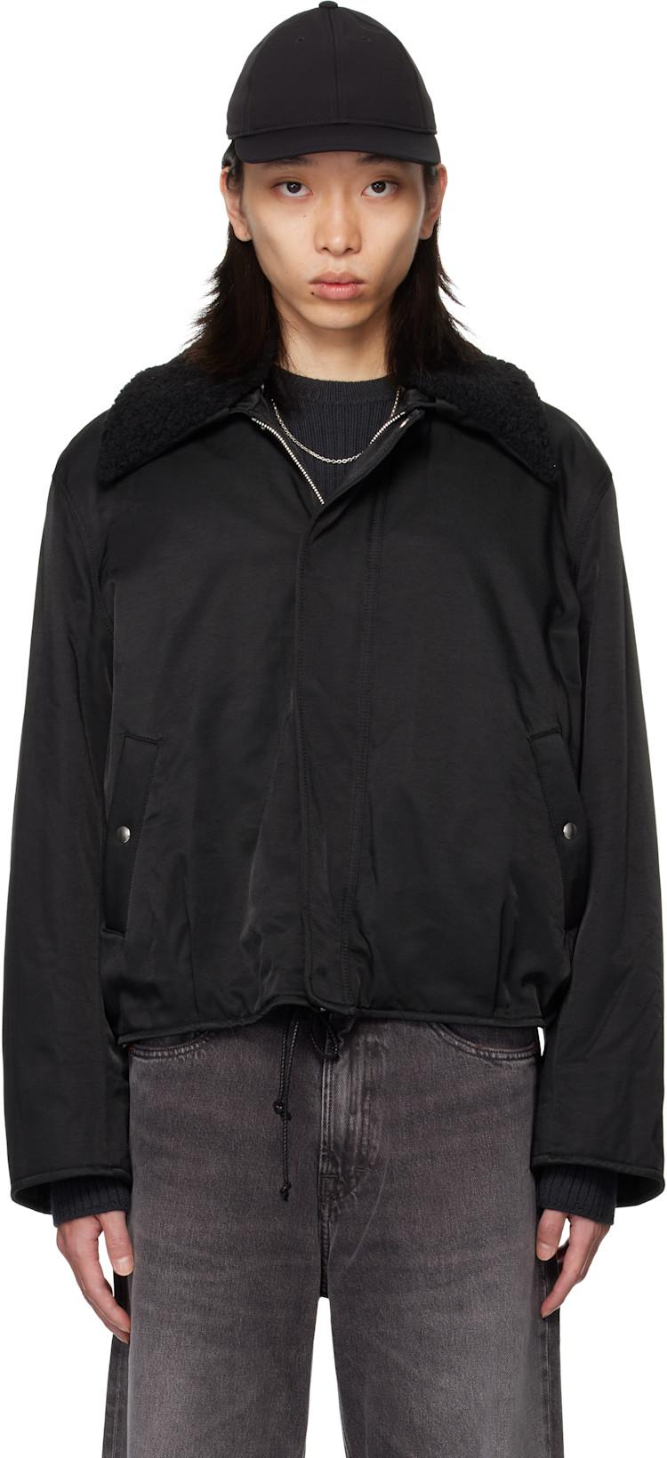 Black Ace Bomber Jacket by OUR LEGACY
