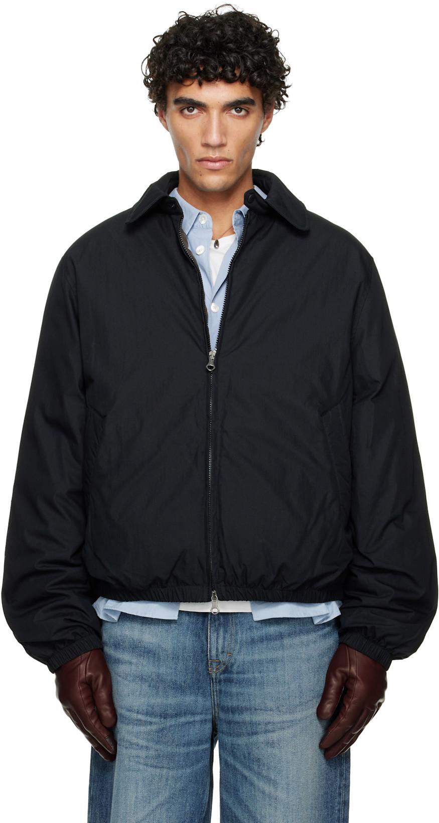 Black Avenue Puffa Down Jacket by OUR LEGACY