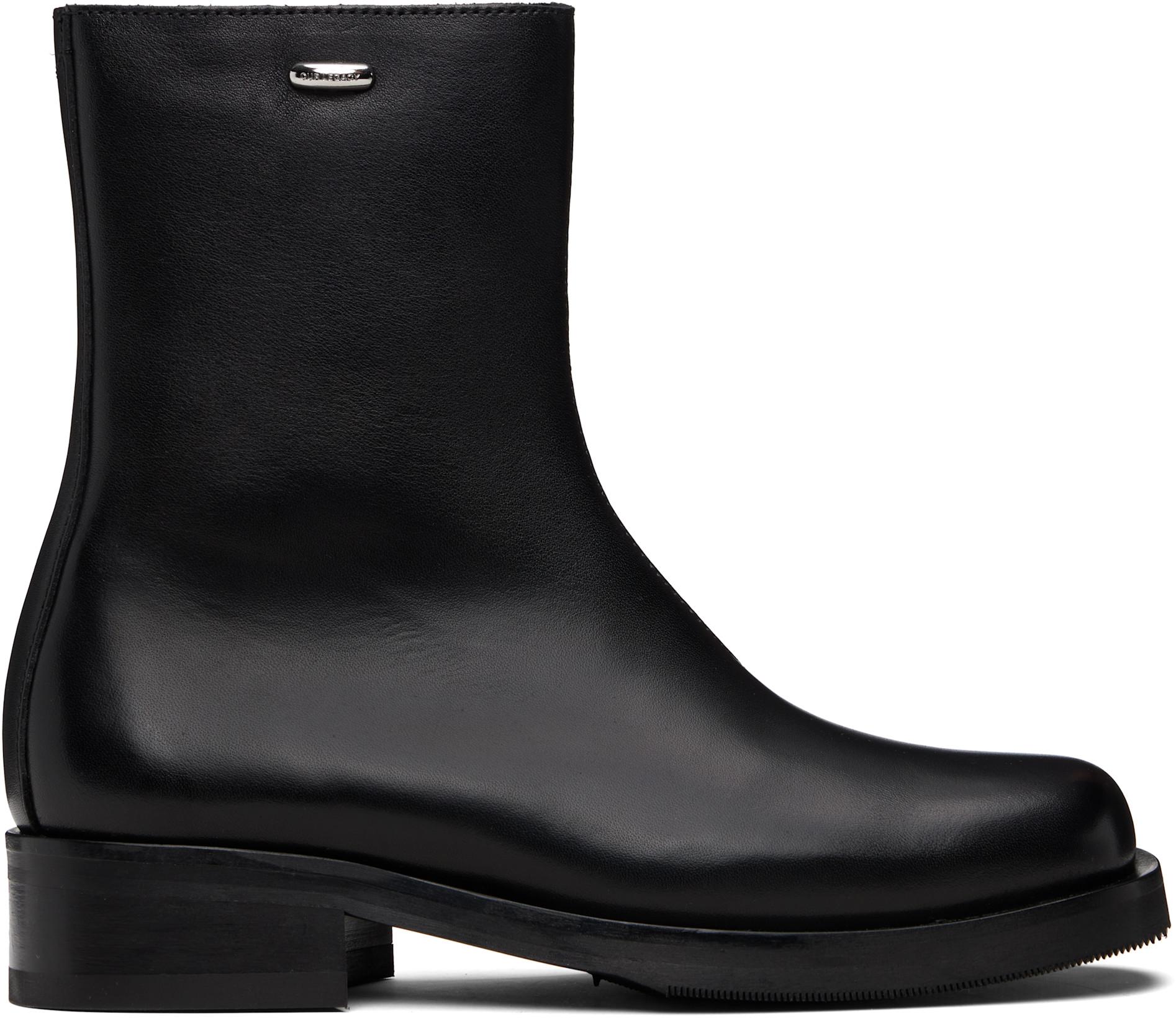 Black Camion Boots by OUR LEGACY