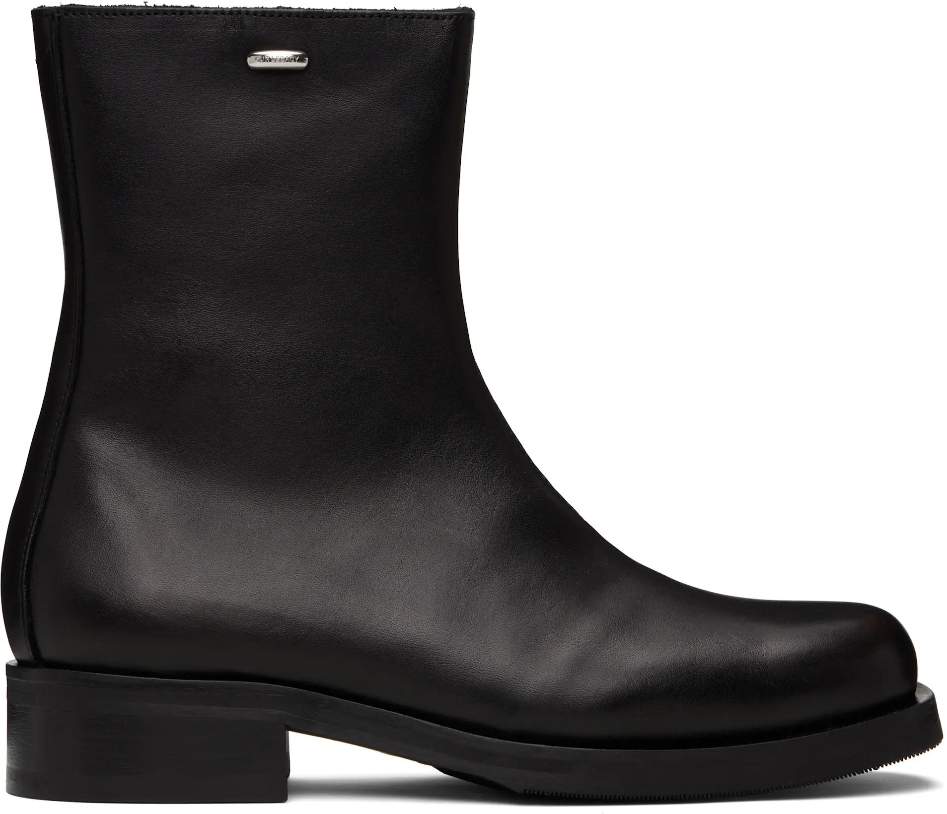 Black Camion Boots by OUR LEGACY