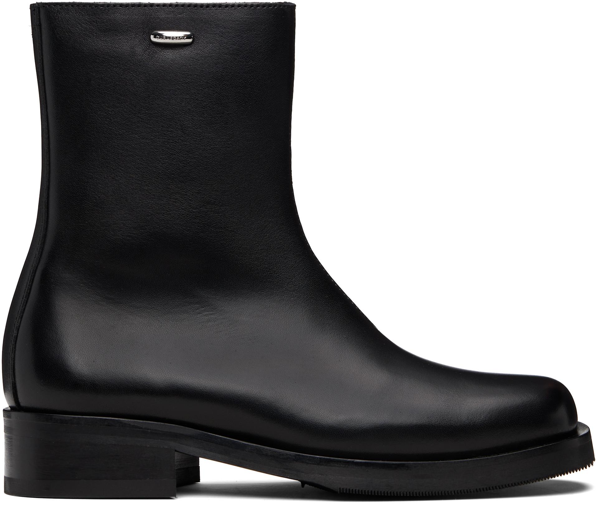 Black Camion Boots by OUR LEGACY