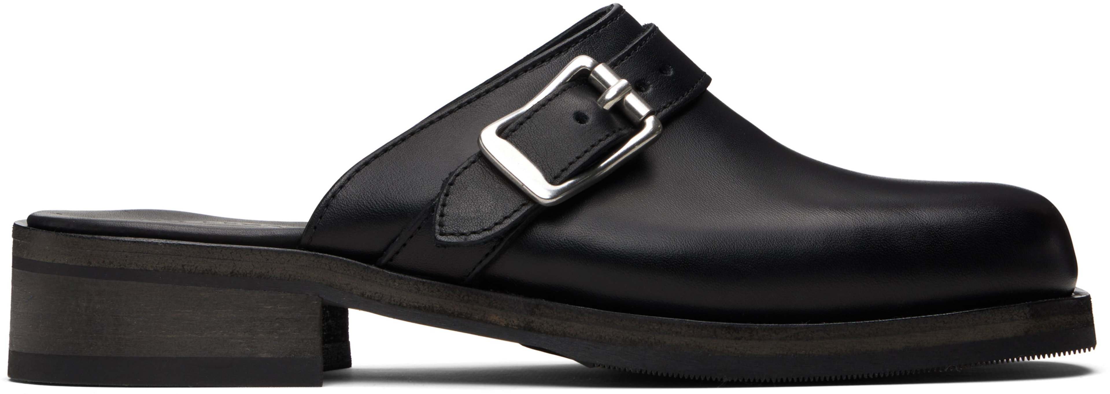 Black Camion Slip-on Loafers by OUR LEGACY