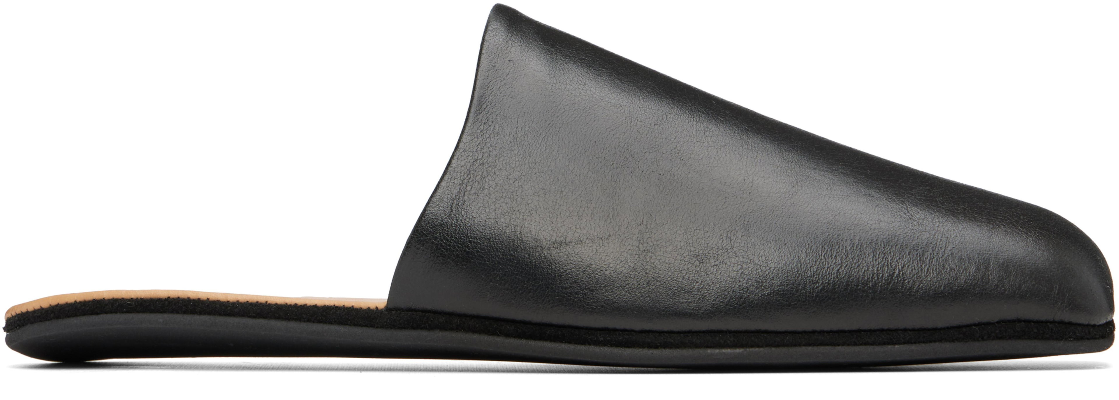 Black Cigarr Slippers by OUR LEGACY