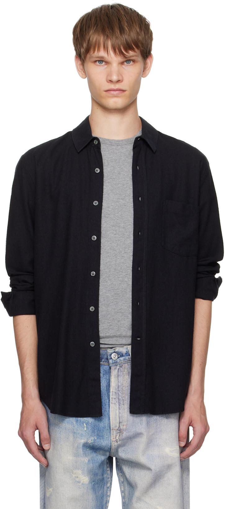 Black Classic Shirt by OUR LEGACY