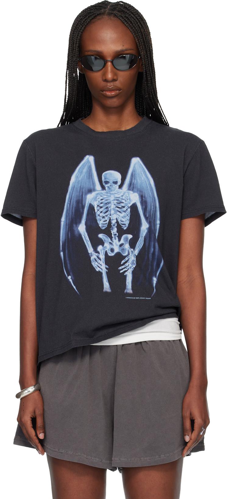 Black Classic T-shirt by OUR LEGACY