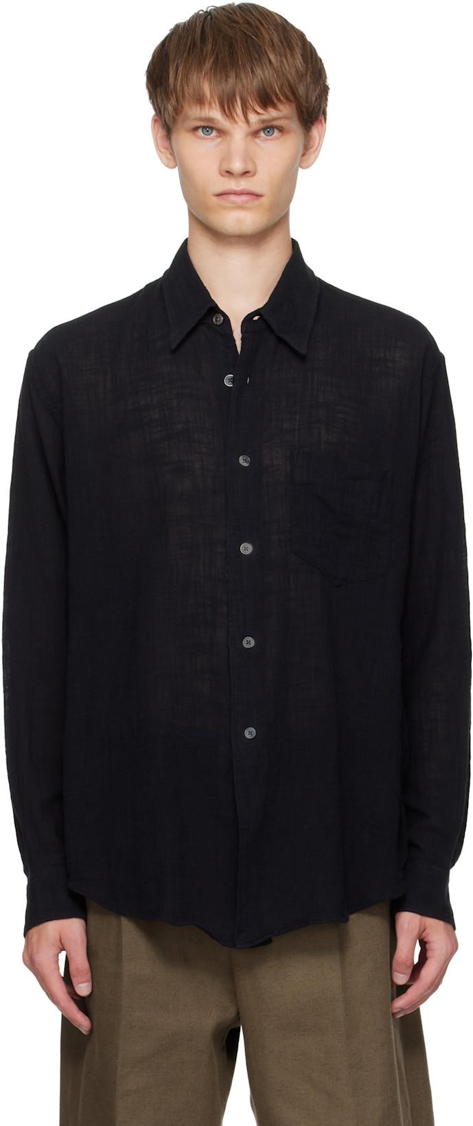 Black Coco Shirt by OUR LEGACY