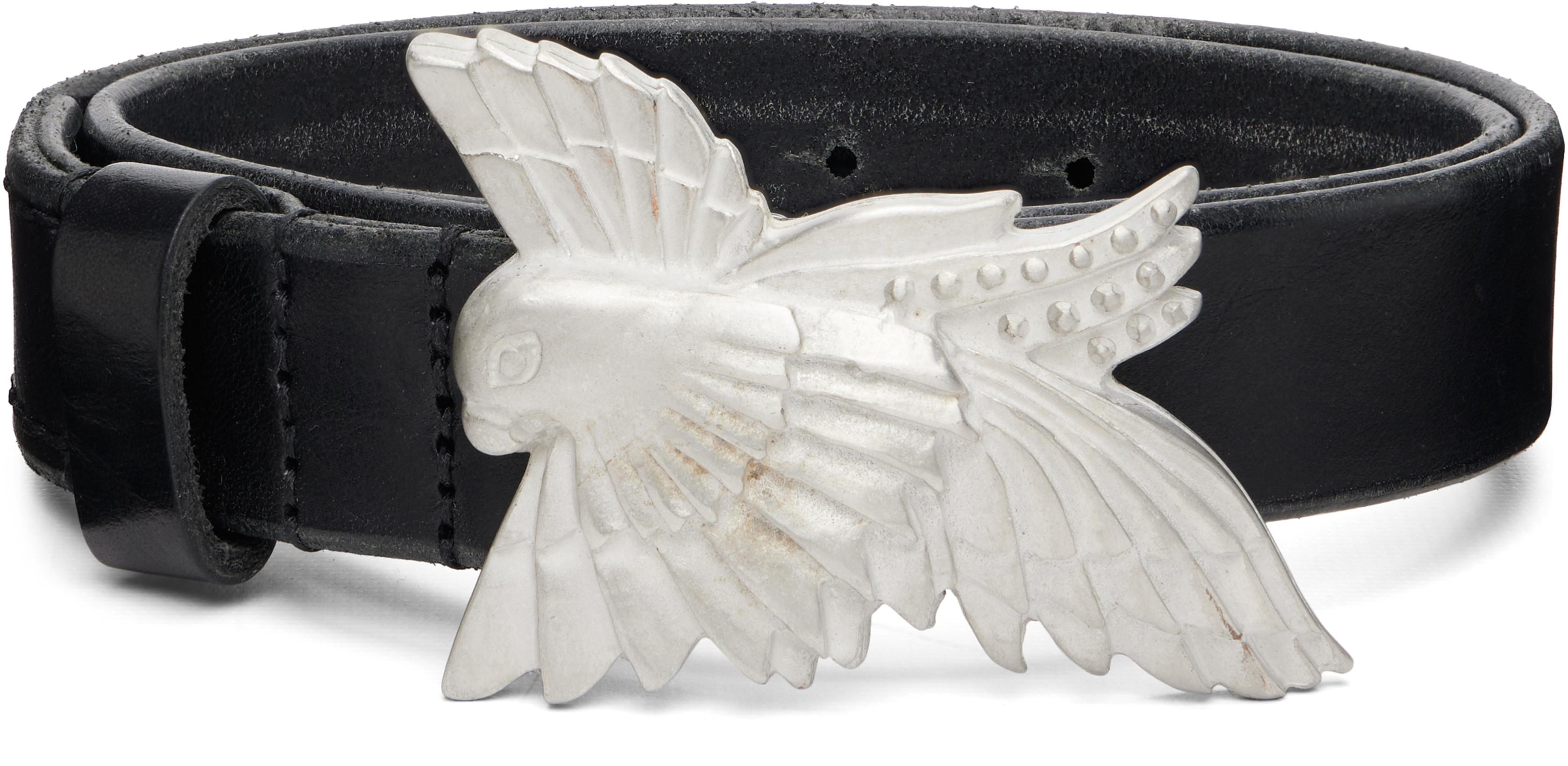 Black Dove Belt by OUR LEGACY