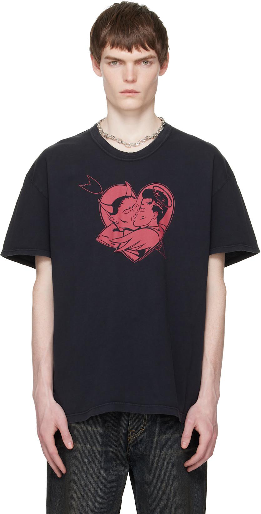 Black Loose T-shirt by OUR LEGACY