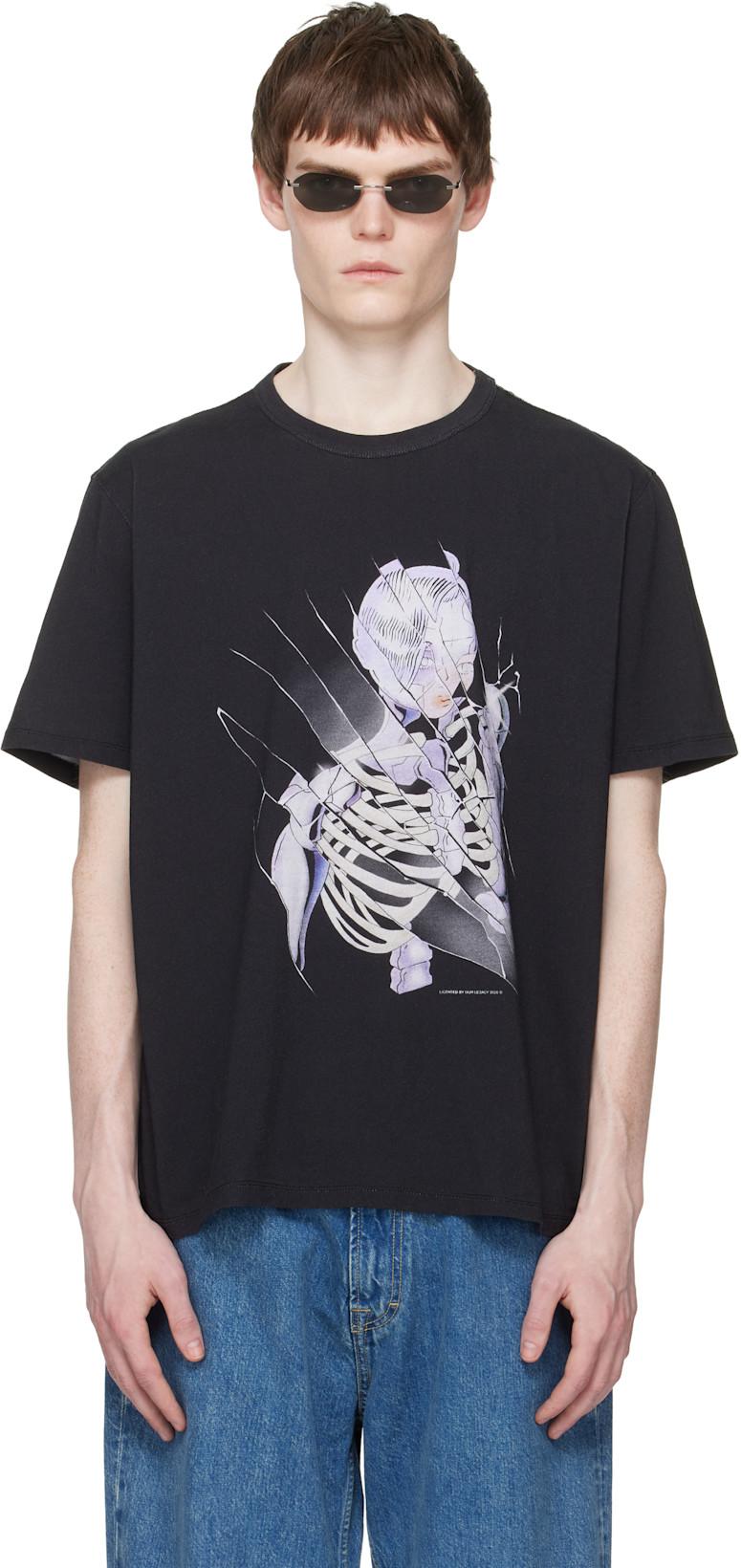 Black New Box T-shirt by OUR LEGACY
