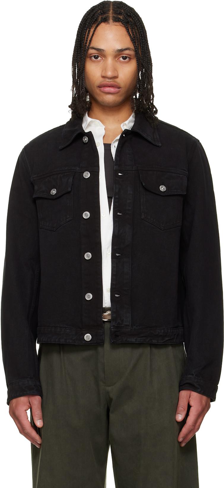 Black Origin Denim Jacket by OUR LEGACY