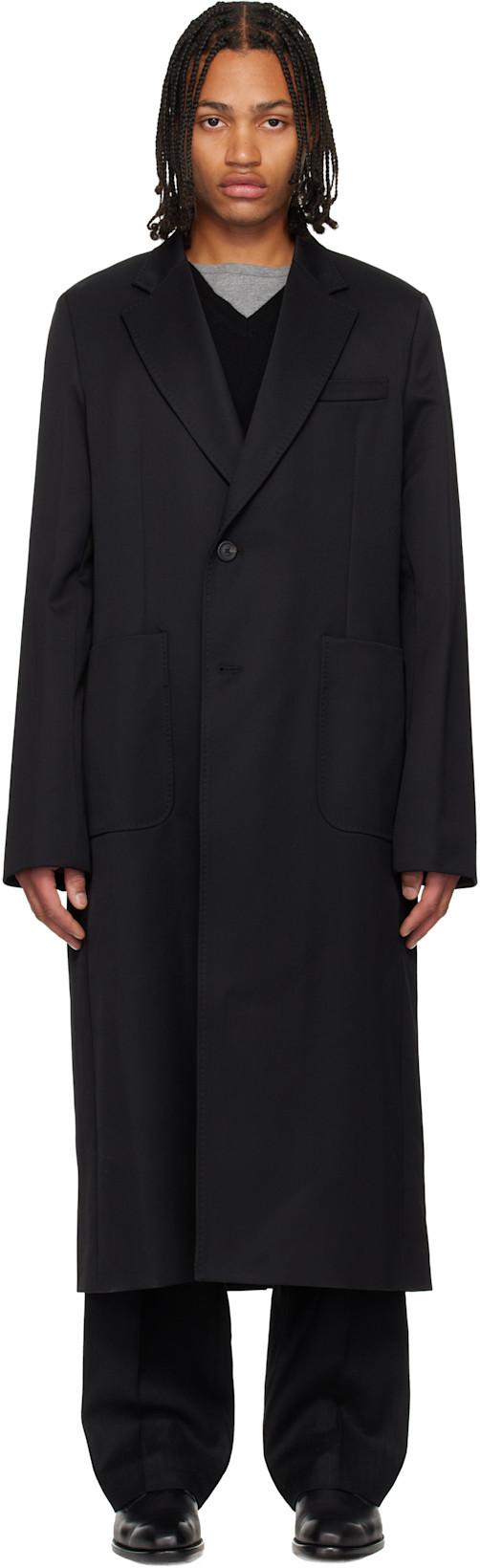 Black Robe Coat by OUR LEGACY