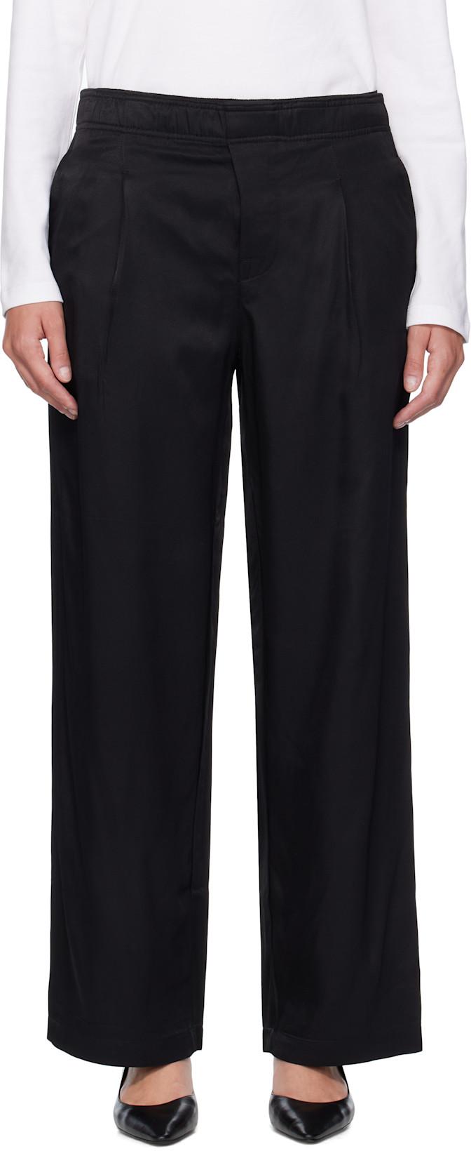 Black Robe Trousers by OUR LEGACY